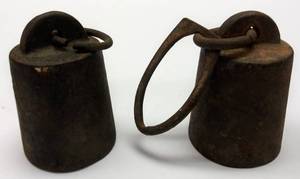 lot 202 image: Antique Weights