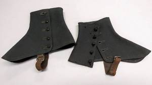 lot 274 image: Antique Victorian Ladies Spats