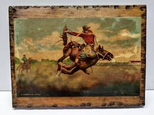 lot 284 image: Al Wilkenson on Torpedo by R. R. Doubleday On Wood