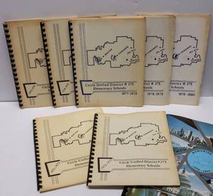 lot 289 image: USD #375 Circle Elementary School Yearbooks 1971-1979