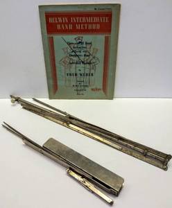 lot 291 image: 1947 Belwin Intermediate Band Method - For Cornet (Trumpet) Sheet Music  Bonus Stand
