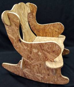 lot 306 image: Childs Rocking Chair Without Any Nails or Screws