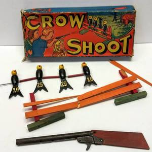 lot 83 image: Go Crow Hunting Vintage Crow Shoot Game