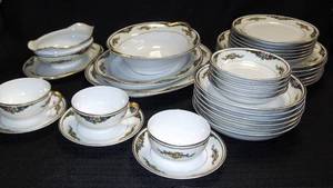 lot 312 image: Vintage Noritake Dinnerware  FORDYCE  Pattern