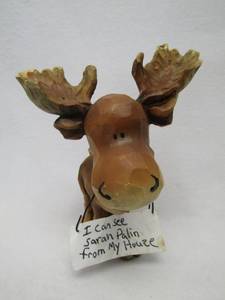 lot 5805 image: Funny Wooden Moose