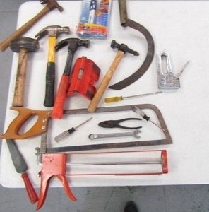 lot 5820 image: Tool Lot  Hammers & Misc. Tools