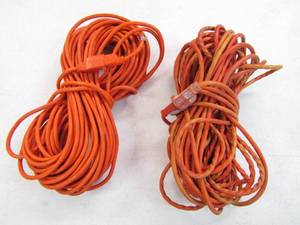lot 5829 image: 2 Extension Cords  100 ft Each