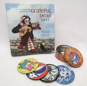 lot 5833 image: The Grateful Dead Lyrics Book & Coasters