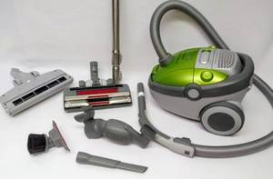 lot 120 image: Electrolux UltraSilencer Canister Vacuum - Model EL6986 W Telescopic Wand  LIKE NEW