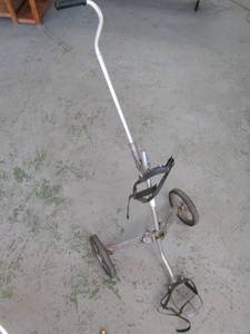 lot 5874 image: Vintage Browning Bag Boy Play Day Golf Bag Caddy