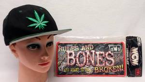 lot 5963 image: New Cannabis SnapBack Hat  Bonus