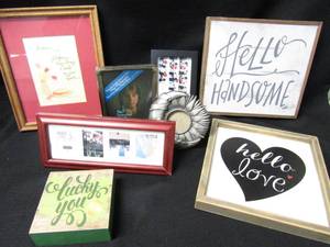 lot 5433 image: Framed Decor-Pictures