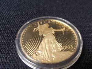 lot 302 image: 1933 Commemorative Walking Liberty Gold Coin
