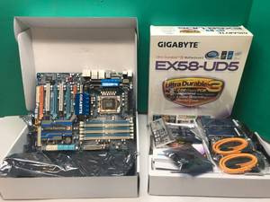 lot 1020 image: GIGABYTE EX58-UD5 MOTHERBOARD