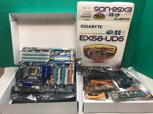 lot 1021 image: GIGABYTE EX58-UD5 MOTHERBOARD