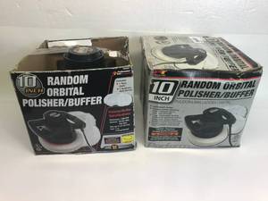 lot 1036 image: LOT OF 10 RANDOM ORBITAL POLISHERBUFFER