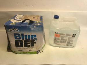 lot 1067 image: LOT OF PEAK BLUE DEF DIESEL EXHAUST FLUID