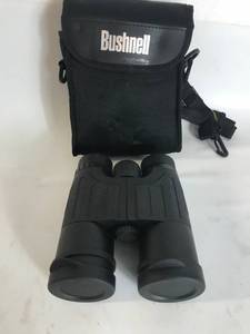 lot 1125 image: BUSHNELL WATERPROOF 10X42 PROFESSIONAL BINOCULARS