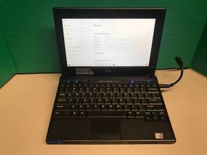 lot 1185 image: DELL LATITUD 2100 LAPTOP ( WIN 10 - INTEL ATOM - 2GB - 250GB HDD)