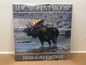 lot 1169 image: MAGNIFICENT MOOSE 2020 CALENDAR