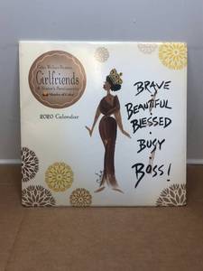 lot 1175 image: BRAVE BEAUTIFUL BLESSED BUST BOSS 2020 CALENDAR