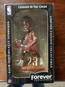 lot 5424 image: NBA Legends of the Court Forever Collectibles LeBron James #23 Bobblehead