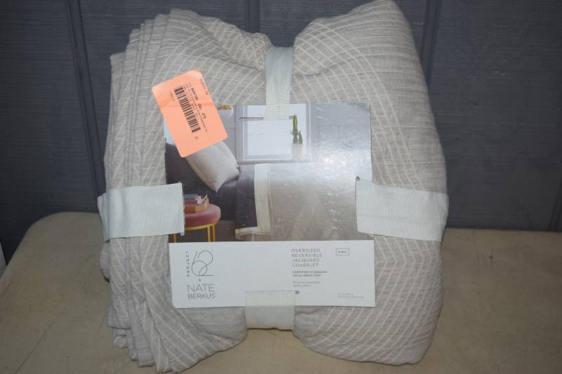 project 62 jacquard coverlet