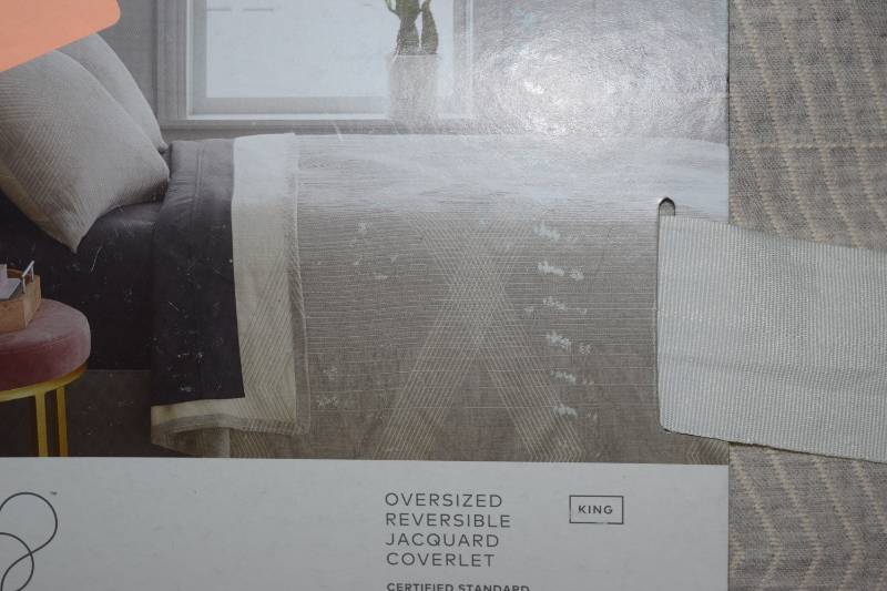 project 62 jacquard coverlet