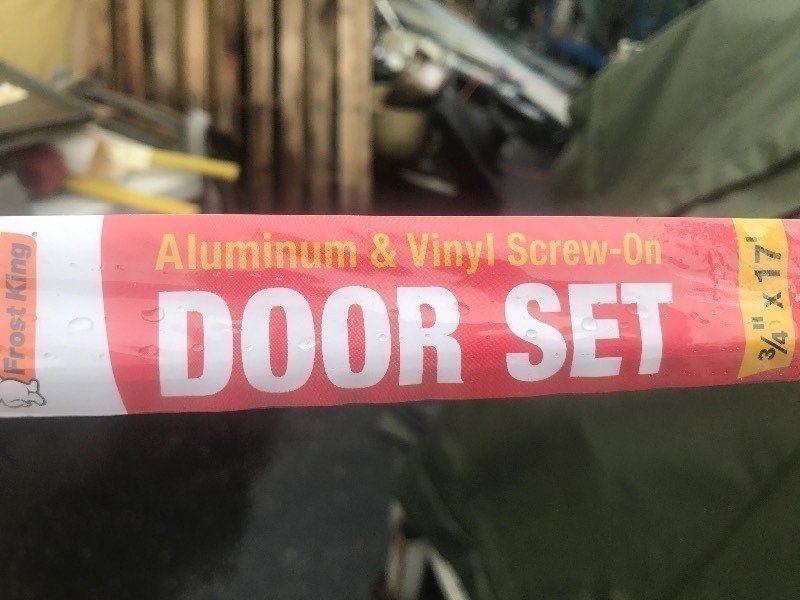 lot 10613 image: Two new sets of door jam weatherstripping as pictured