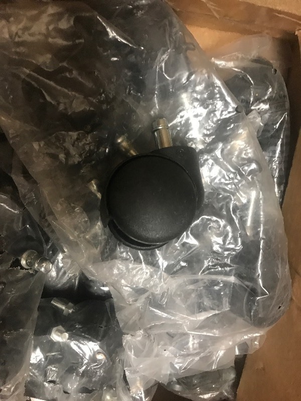 lot 190 image: Large lot of caster wheels lot of office chair wheels sets as pictured