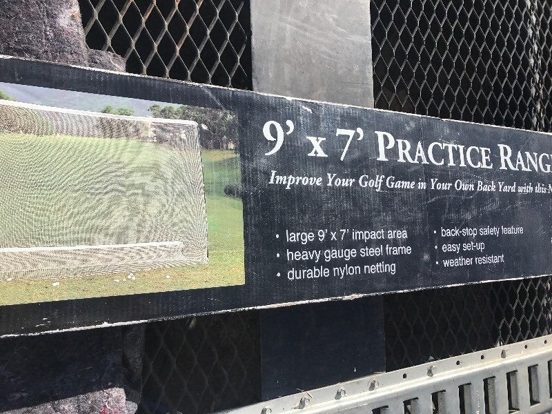 lot 201 image: New practice net as pictured