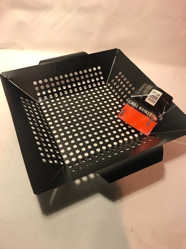 lot 3 image: Two new grill baskets a must for the barbecue