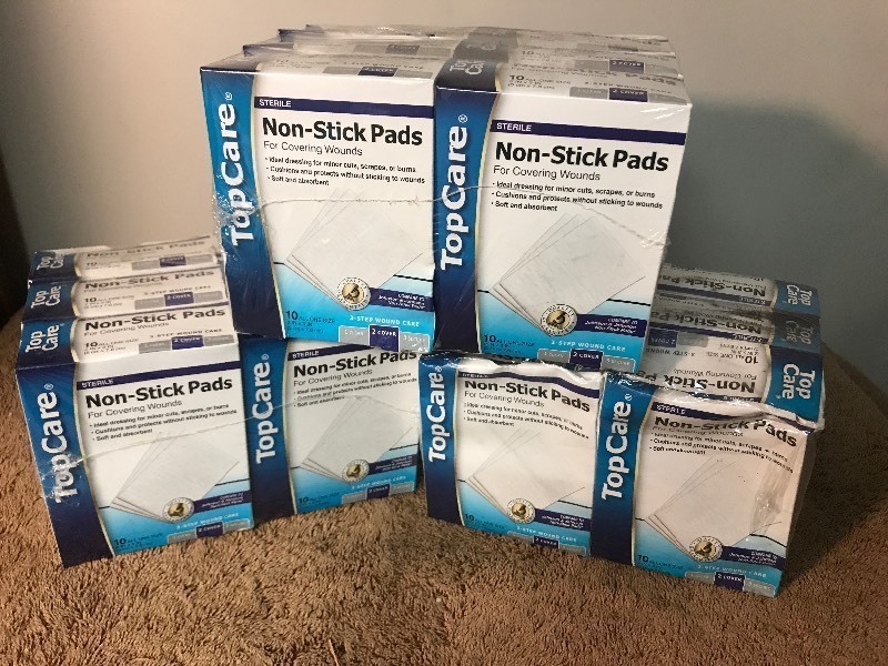 lot 491 image: Six boxes  wound care bandages