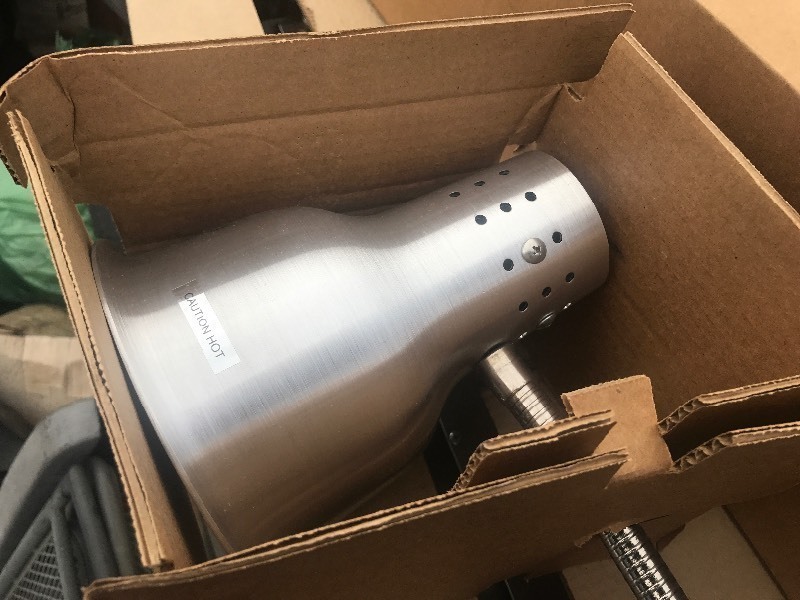 lot 541 image: New heat lamp fixture bolt on anywhere use your imagination as pictured