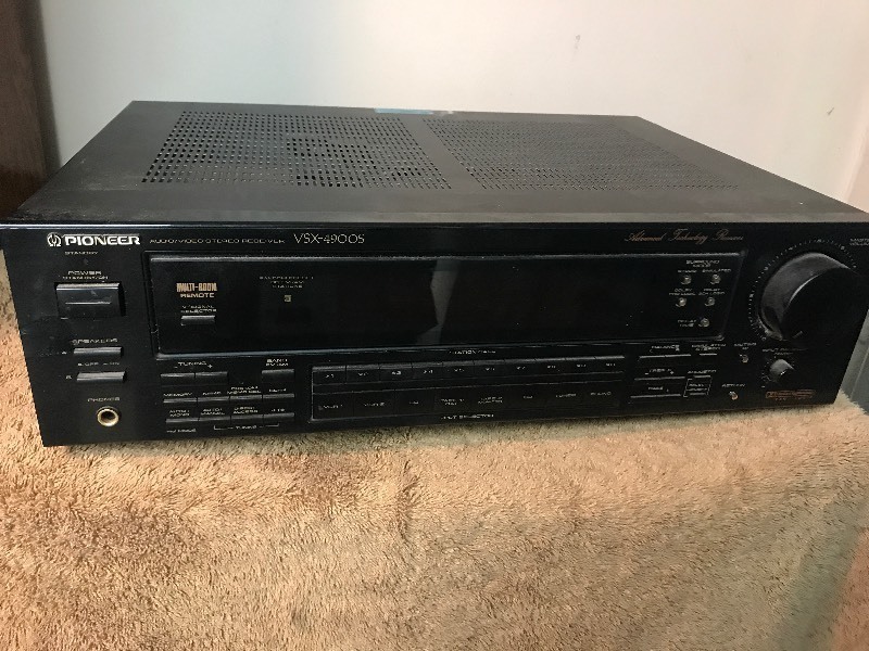 lot 66 image: pioneer audio and video receiver