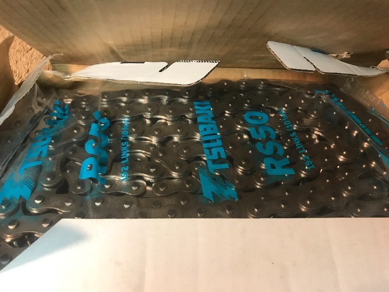 lot 675 image: New premium roller chain as pictured