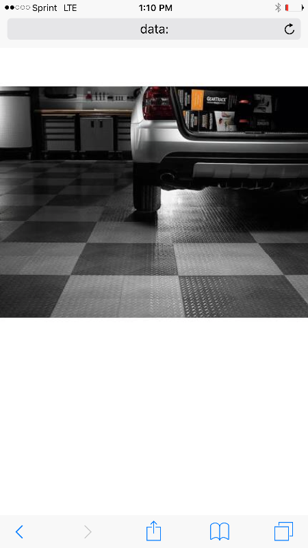 lot 678 image: High dollar garage flooring great for a show car use your imagination 63 boxes of (4) 1 foot squares all are gray picture shows checkeredjust to show floor all squares in this lot are gray