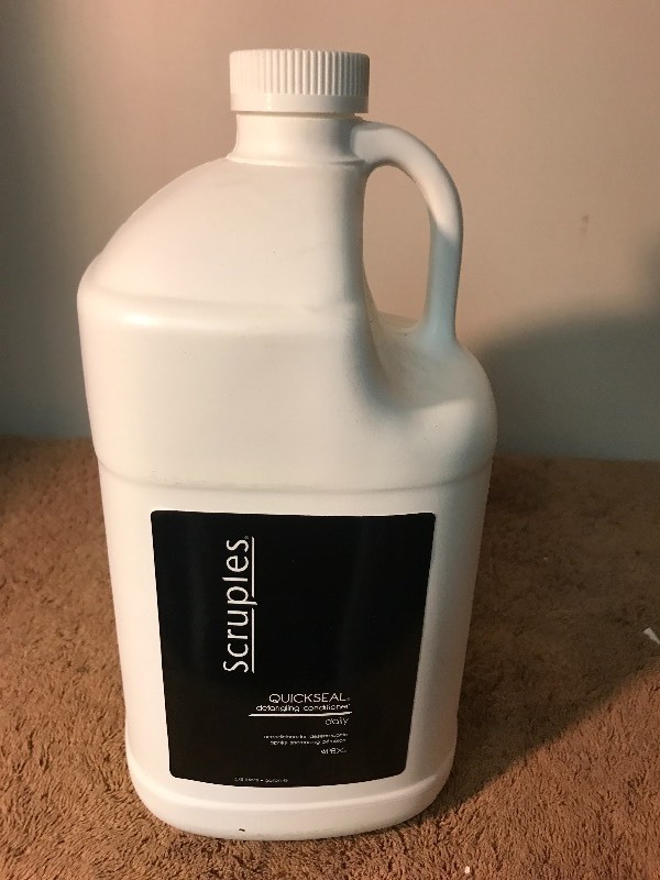 lot 680 image: 1 gallon of high dollar hair care shampoo as pictured