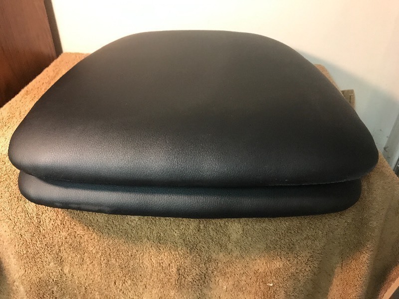 lot 80 image: 4 new seat pads rigid base with Velcro attachment included