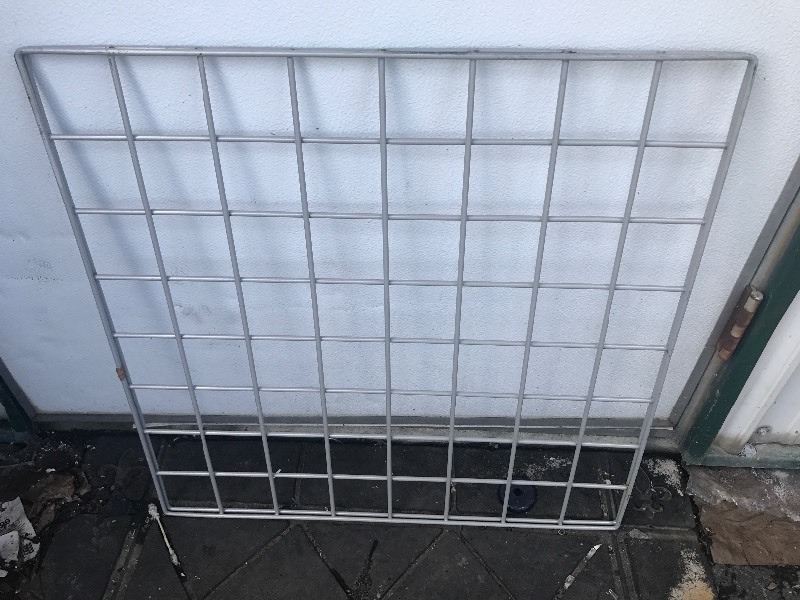 lot 97 image: (2) wire grids 2 x 2 make fencing use your imagination