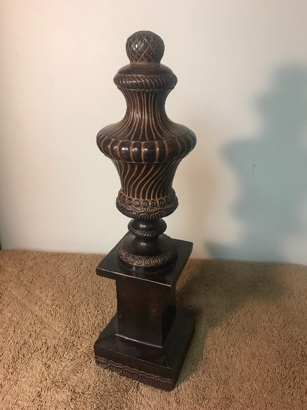 lot 98 image: Heavy duty bronze Decour statue