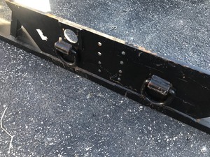 lot 155 image: New flatbed truck bumper solid steel wait till hooks