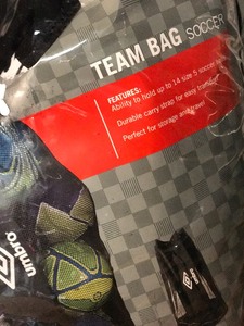 lot 170 image: New sports supply bag  as pictured