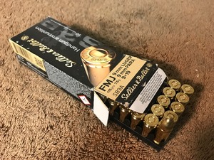 lot 713 image: Box of (50) 9 mm cartridges