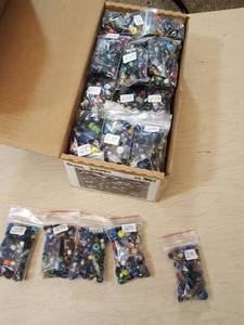 lot 44 image: approximately 65 bags of assorted glass beads