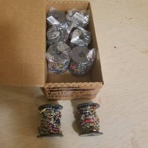 lot 49 image: 8 rolls of glass chain link - 3 m per roll