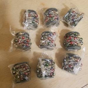 lot 54 image: 9 rolls of chain glass link - 3 m  roll