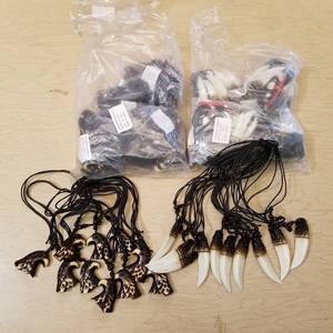 lot 70 image: approximately 100 count necklaces - eagle