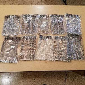 lot 73 image: approximately 10 dozen assorted necklaces