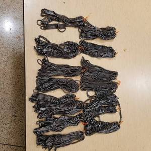 lot 90 image: approximately 280 strands of hematite jewelry beads